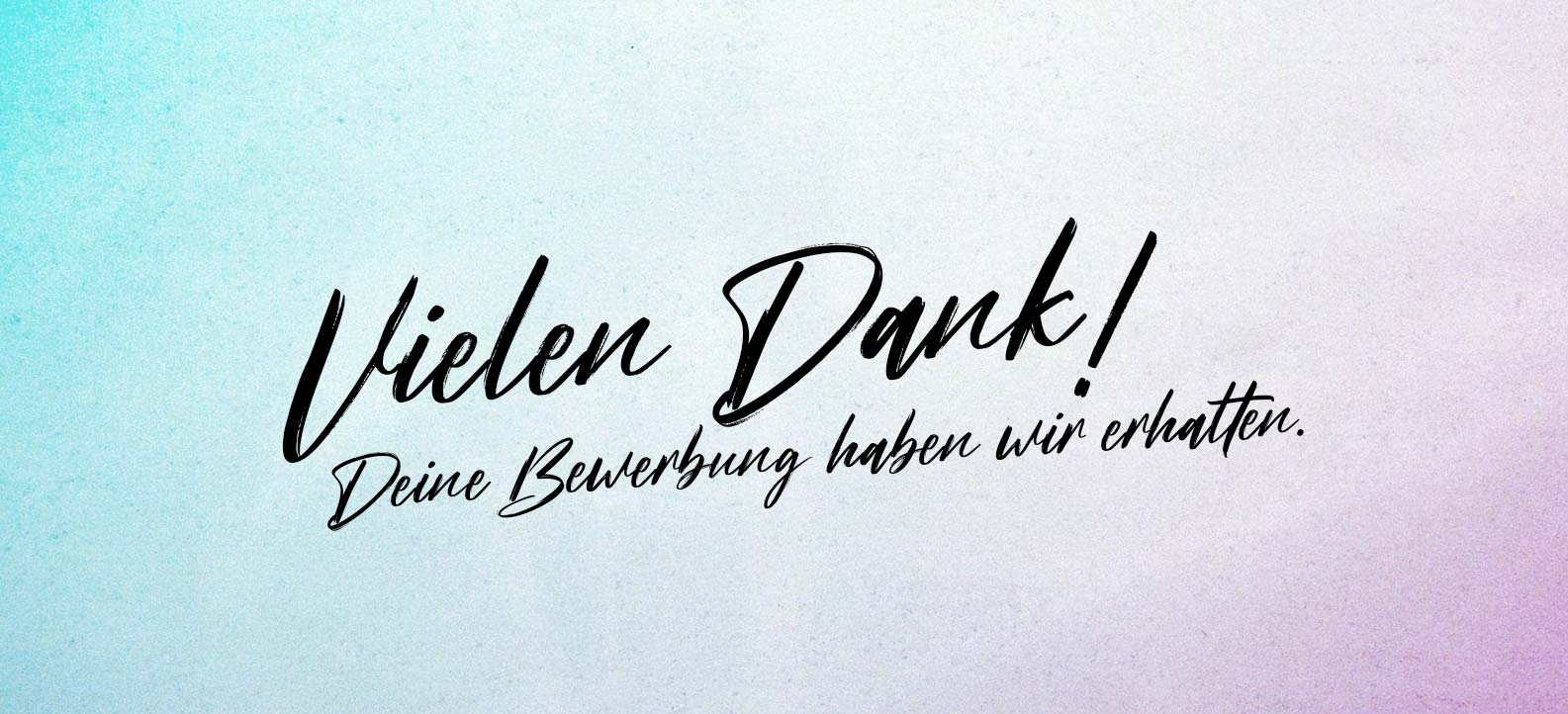 Danke für deine Bewerbung bei der Vivotherm SHK GmbH