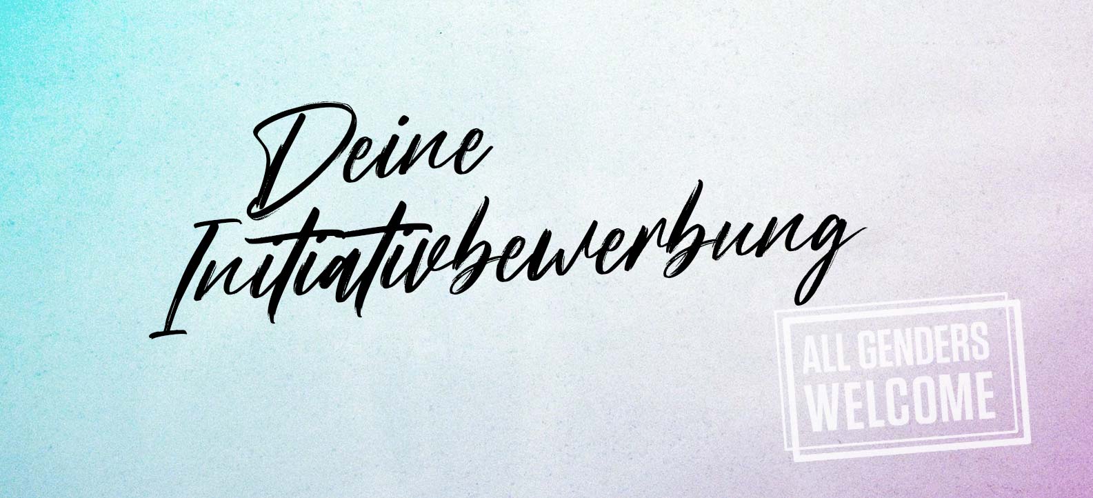 Initiativbewerbung im SHK Bereich